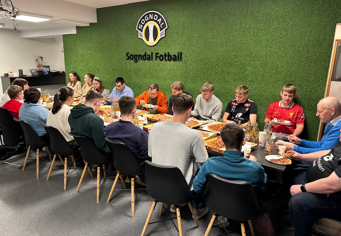 Sogndal United hadde avslutningsfest i går!