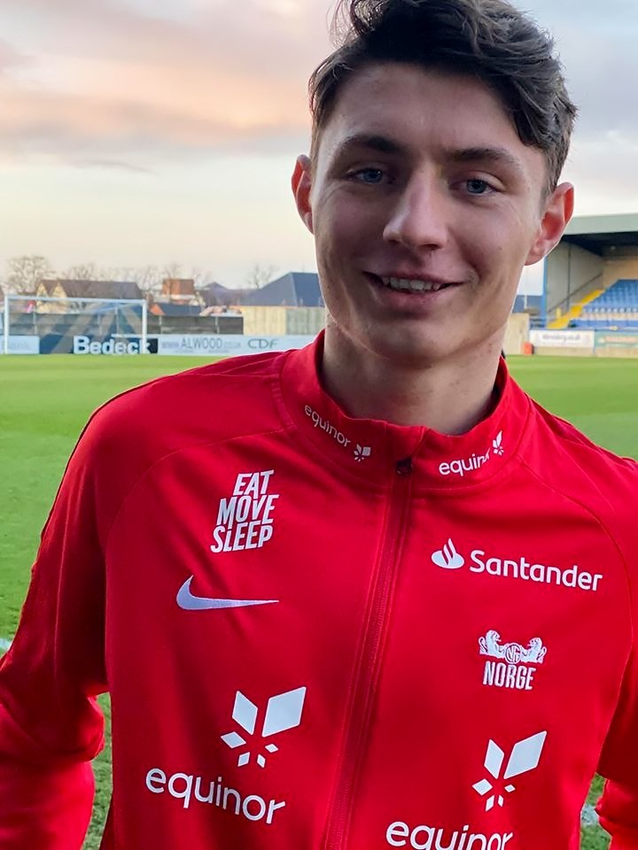Eirik debuterte på det norske G18 landslaget i 2019