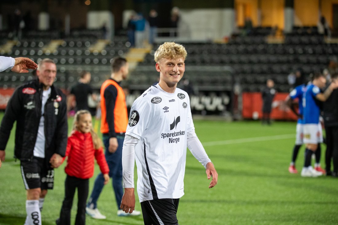 Stolt debutant - vonleg får me sjå mykje av Elias Flo allereie neste år