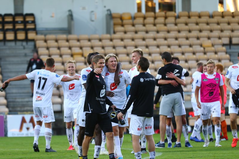 Glade karar etter 2-0 mot LSK på Åråsen tidlegare i år - blir det ny jubel i morgon?
