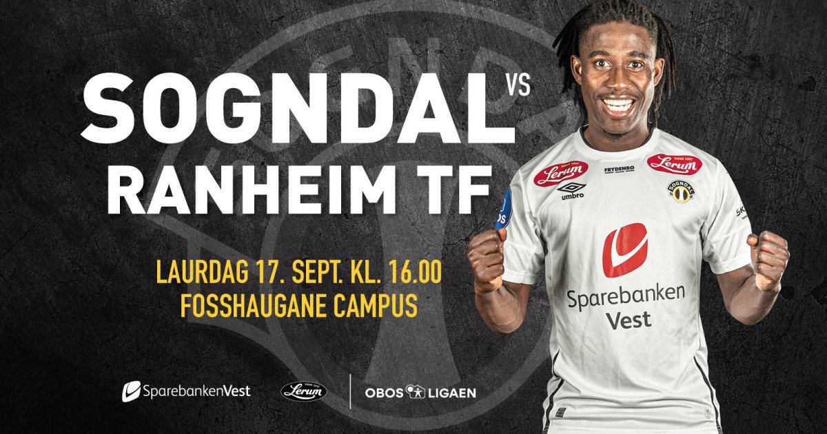 Sogndal - Ranheim Billettar / SOGNDAL FOTBALL