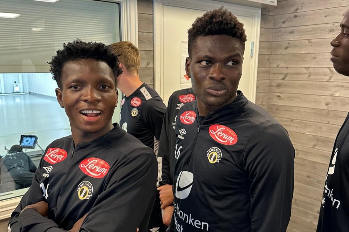 Emmanuel Mensah og Emmanuel Olugbe