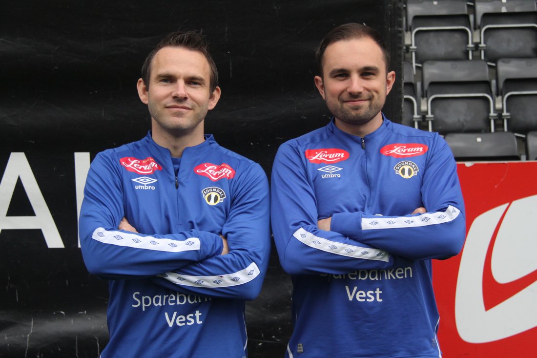 Endre Kupen og Kristian Ask som trenarar for NG14