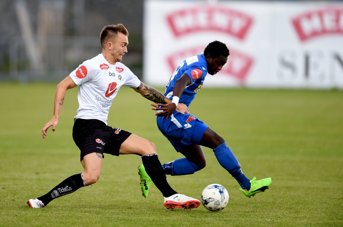 Victor Grodås spelte heile kampen