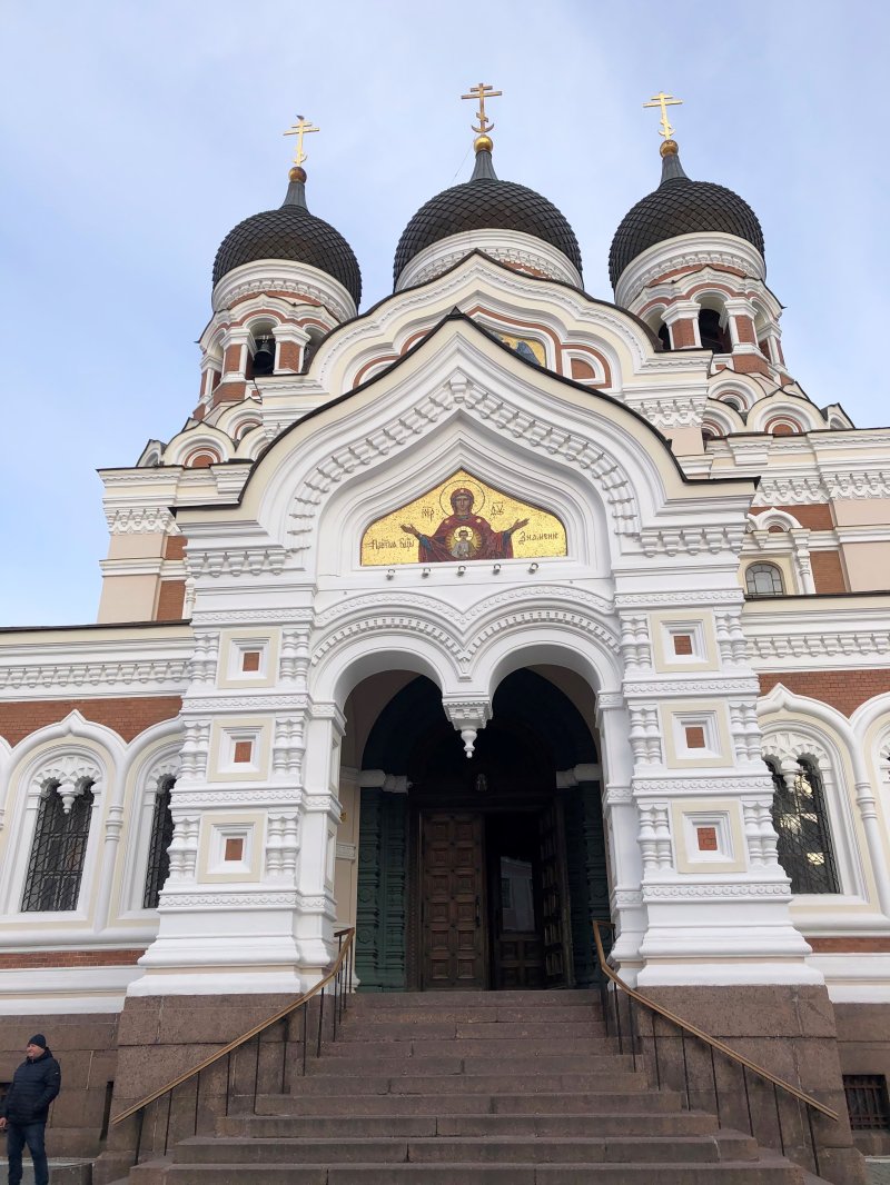 Gamlebyen i Tallinn er full av vakre bygg